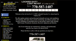 Desktop Screenshot of lock23half.com