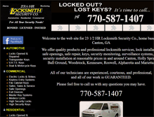 Tablet Screenshot of lock23half.com